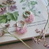 Blooming Sorbet korvakorut, Hopea ohut