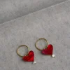 Butoni Hearts rengaskorvakorut