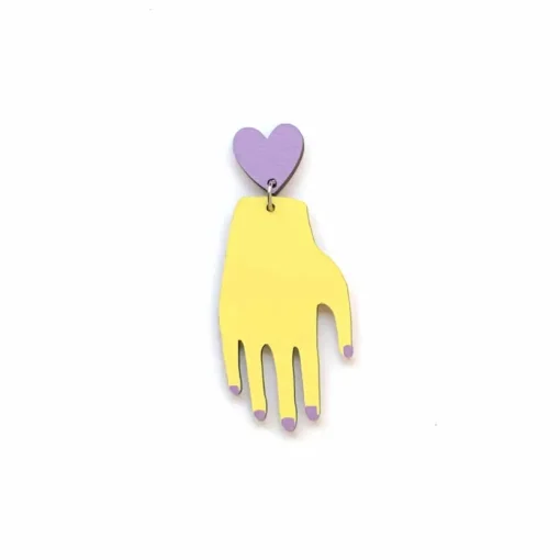 Crazy Granny Hand & Heart korvakorut