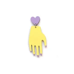Crazy Granny Hand & Heart korvakorut