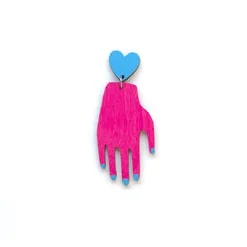 Crazy Granny Hand & Heart korvakorut