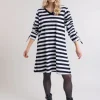 Globe Hope Ailigas mekko, Musta/valkoinen