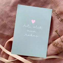 Helle Äiti olet niin rakas postikortti, Vihreä