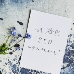 Helle Sä teit sen postikortti