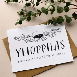 Helle Ylioppilas 2 os. postikortti, Elämä edessä