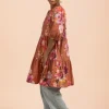 Kaiko Tiered Mini mekko, Lilies