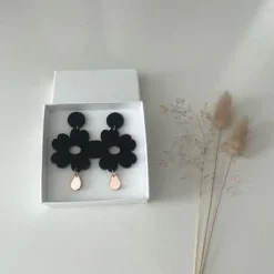 Koskematon Nuppu korvakorut, Ruusukulta