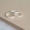 LiLa Bubbel flat sormus