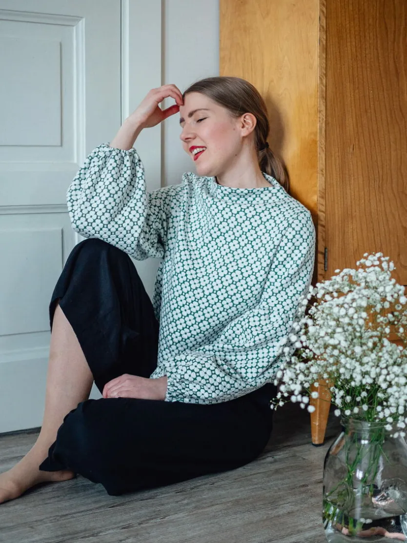 Nouki Talvikki paita, Valkovihreä