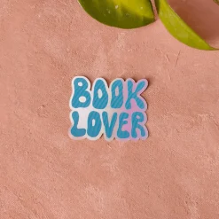 Pikku paperi Book Lover tarra