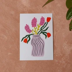 Pikku paperi Kimpullinen iloa postikortti