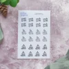 Pikku paperi Lempeät muistutukset tarra-arkki