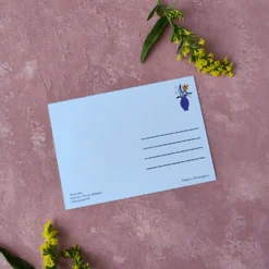 Pikku paperi Mansikka postikortti