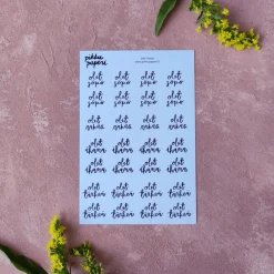 Pikku paperi Olet ihana tarra-arkki