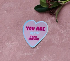 Pikku paperi You Are More Than Enough tarra